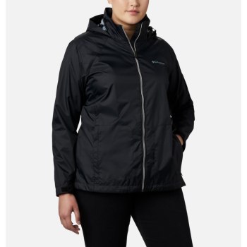 Columbia Ženske Jakne - Switchback III Plus Size Crne | AMEY-36907